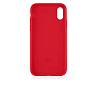 Фото — Чехол для смартфона vlp Silicone Сase для iPhone XS/X, красный